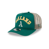 New Era Oakland A's Arched Trucker 9Fifty Precurved Snapback (60758469)