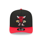 New Era Chicago Bulls Cartoon 9Fifty Pre-Curved A-Frame Snapback (60800184)