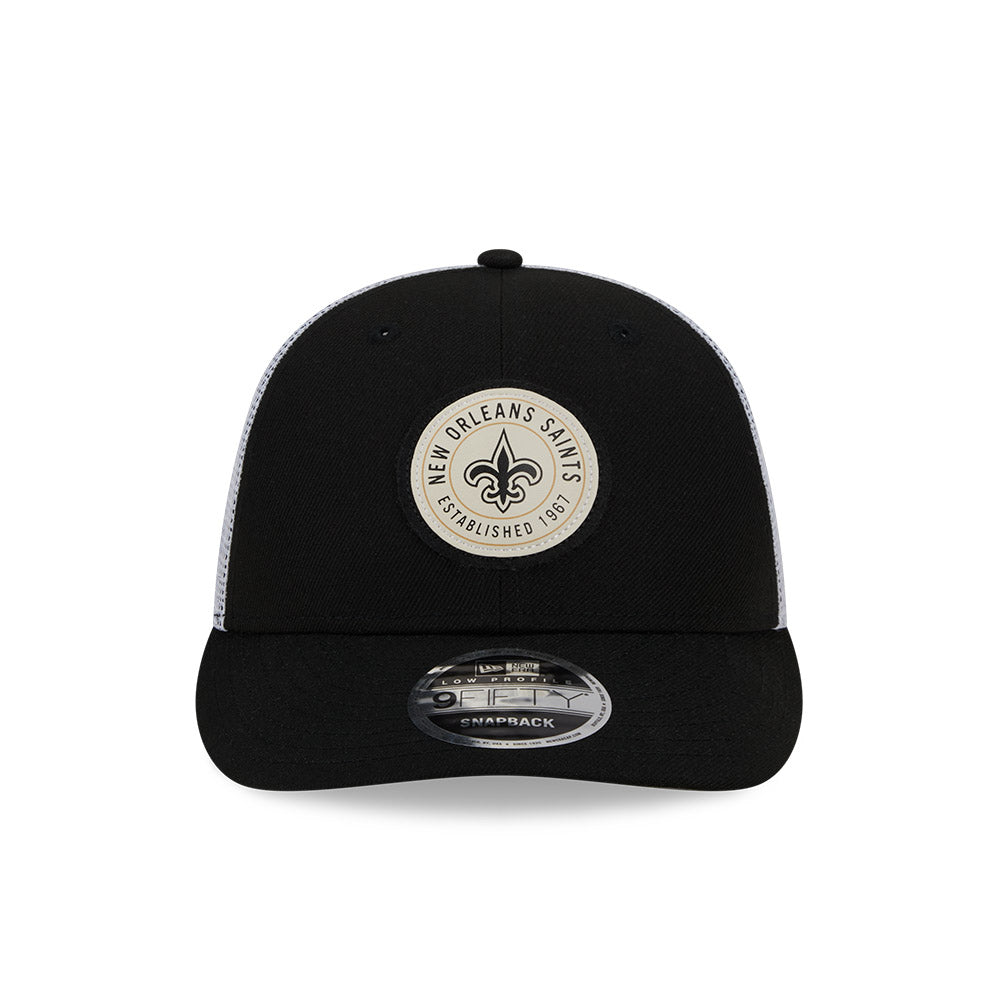 New Era New Orleans Saints 9Fifty Low Profile Circle Trucker (60370258)