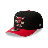 New Era Chicago Bulls Cartoon 9Fifty Pre-Curved A-Frame Snapback (60800184)