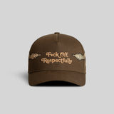 Field Grade Respectfully Serpent Twill Trucker Hat (1005760)