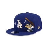 New Era x Looney Tunes LA Dodgers Taz 9Fifty Snapback (60858025)