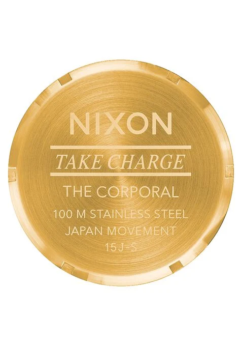 Nixon Corporal Stainless Steel Watch (A346-502-00) All Gold