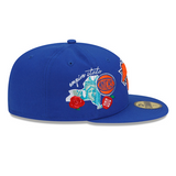 New Era New York Knicks Patch Cluster 59/50 Fitted Hat (60224621)
