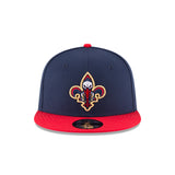 New Era NO Pelicans 9/50 2-Tone Snapback (70557050) Navy/Red