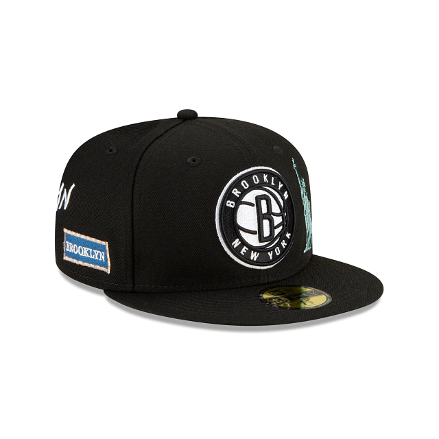 Brooklyn nets city hot sale hat