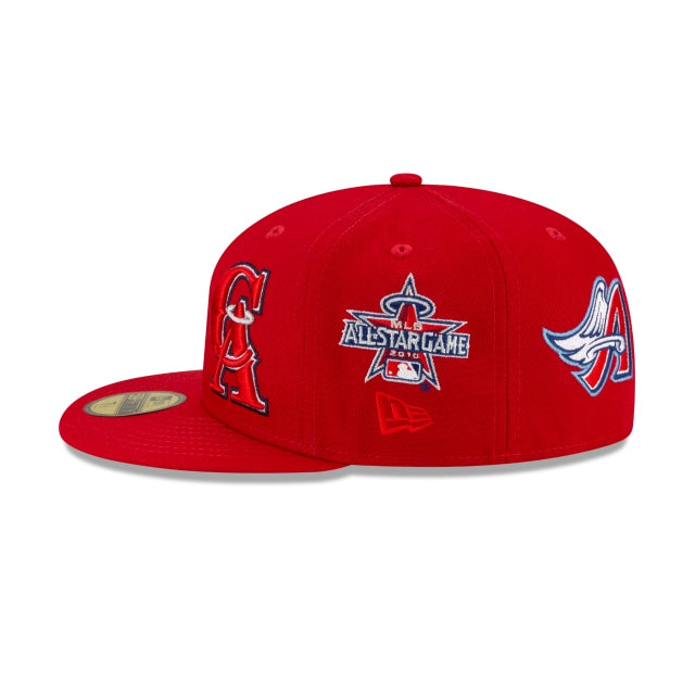 New Era Los Angeles Angels Fitted Hat Size 7 1/2 All Star Game Patch