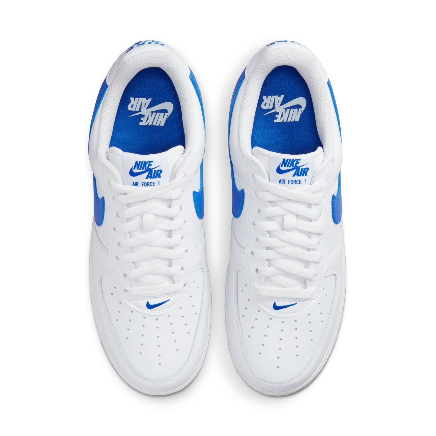 Nike Air Force 1 Low Retro (DJ3911-101) White/Royal/Gum / 13