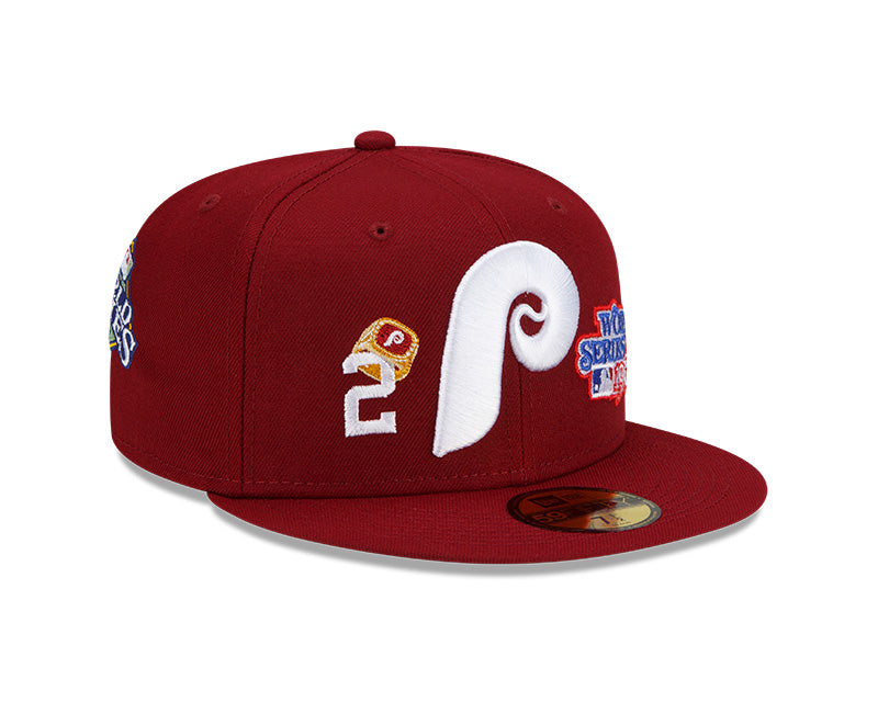New Era Philadelphia Phillies Count The Rings 59/50 Fitted Hat (60224553)