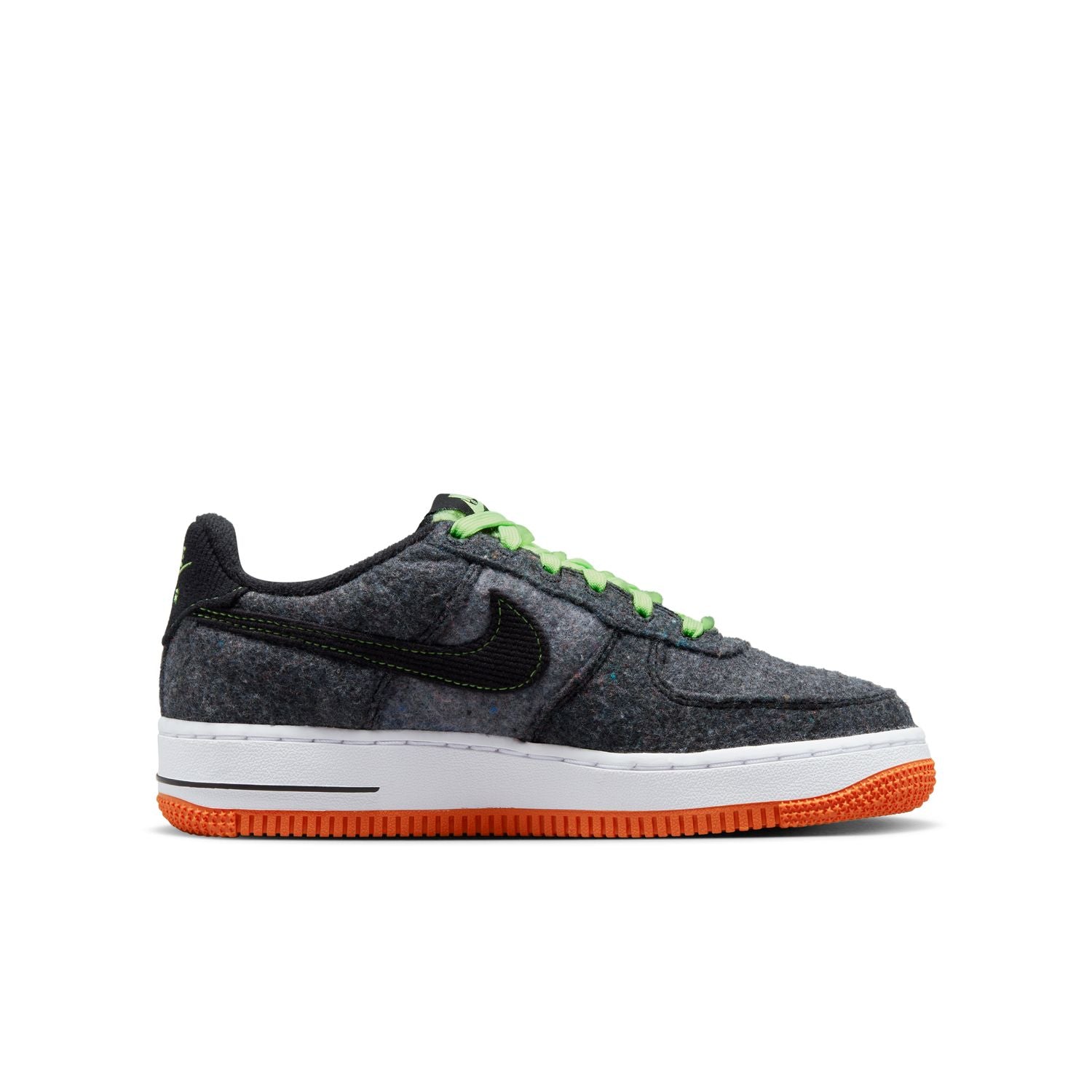Nike Air Force 1 LV8 2 Black/White Grade School Kids' Shoes, Size: 6.5