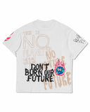 First Row Save Our Planet Chenile Tee (FRT2035WH)