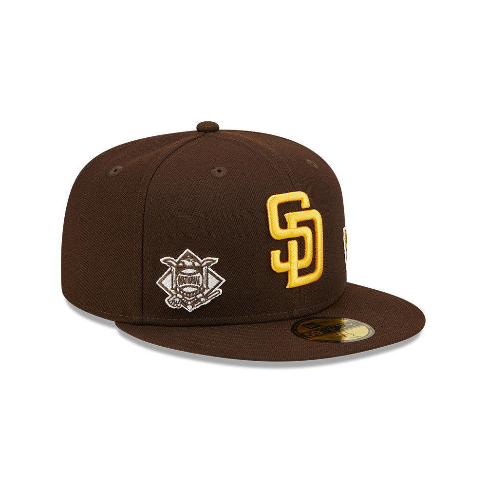 New Era 59FIFTY San Diego Padres Identity Burnt Wood Brown Fitted Hat
