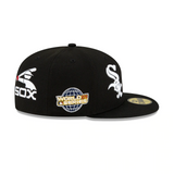 Black Chicago White Sox Team Patch Pride New Era 59FIFTY Fitted 7 5/8