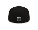 New Era Las Vegas Raider Patch Cluster 59/50 Fitted Hat (600224636)