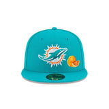 New Era Miami Dolphins City Transit 59/50 Fitted Hat (60185119)