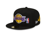 New Era Los Angeles Lakers Count The Rings 59/50 Fitted Hat (60224570)