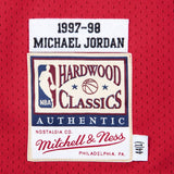 Mitchell &amp; Ness Authentic Michael Jordan Chicago Bulls Road Finals 1997-98 Jersey