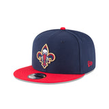 New Era NO Pelicans 9/50 2-Tone Snapback (70557050) Navy/Red