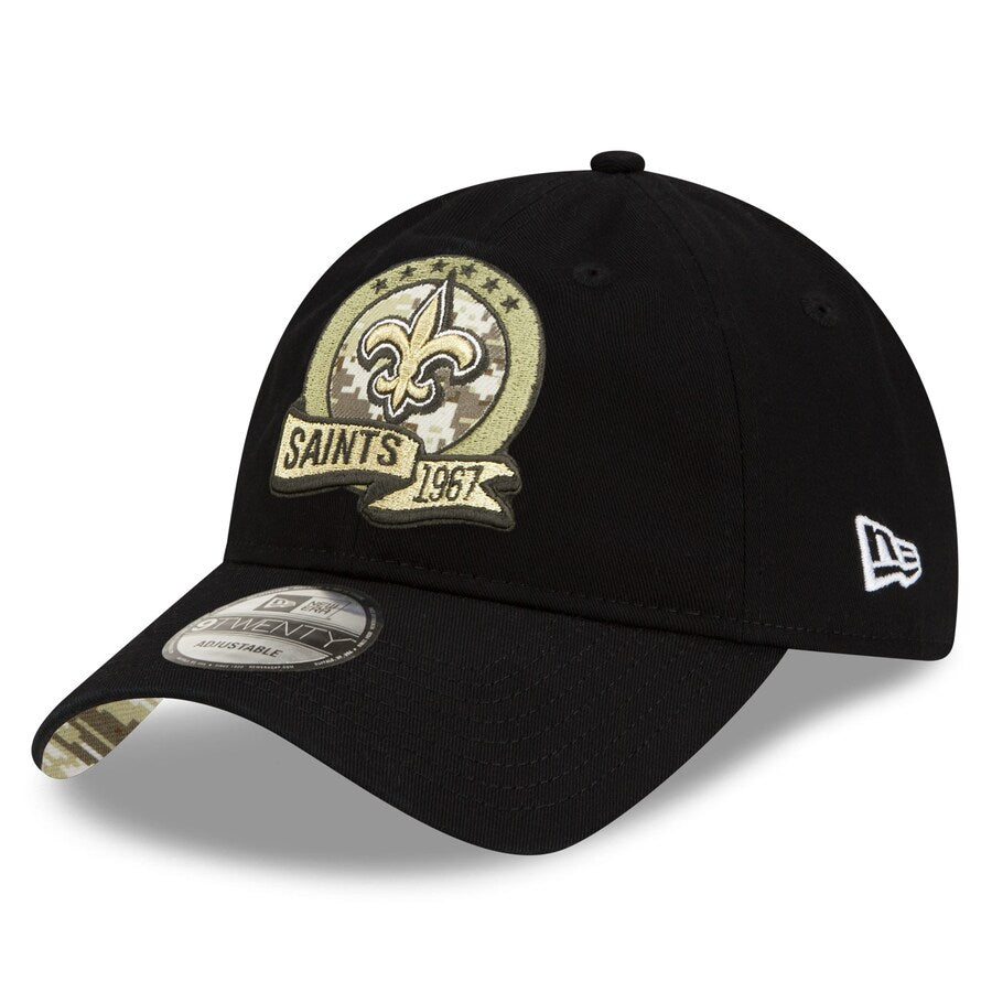 New Era New Orleans Saints Salute To Service 9/20 Strapback Hat (60291125)