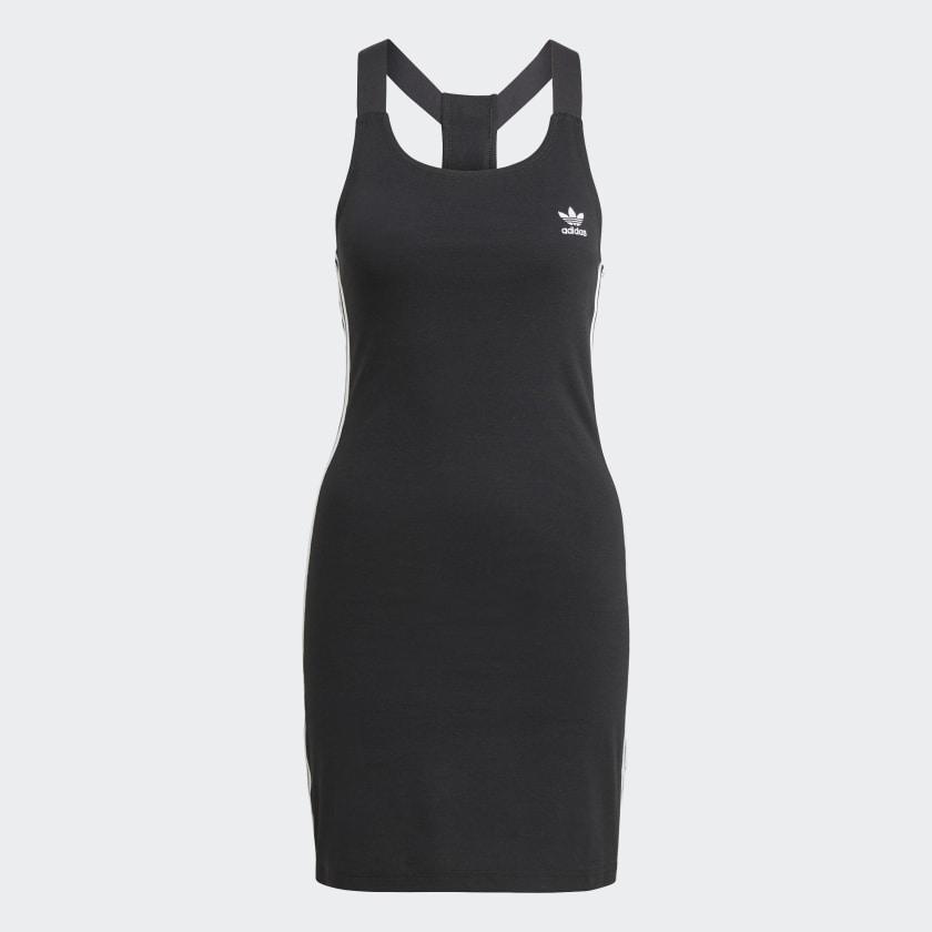 adidas Women's Originals Classics Racerback Dress, Black, Size: Xs adidas Women's Originals Classics Racerback Dress, Black, Size: Xs