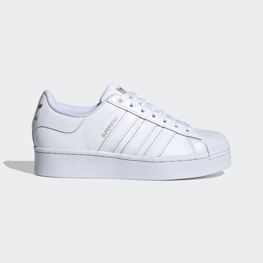 Adidas women's superstar bold platform shoes Clearance
