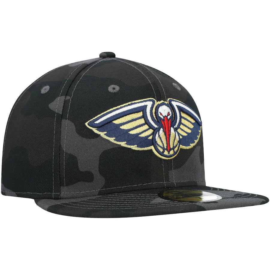 New Era NO Pelicans Camo D3 59/50 Fitted Hat (60272877)