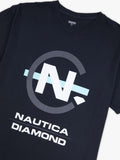 Diamond x Nautica Clocked Tee (C20DMPA403S-BLK)
