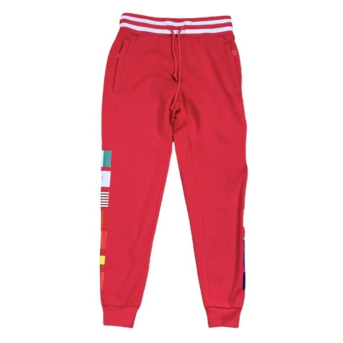 Red Ultimate Sweat Joggers. Trousers