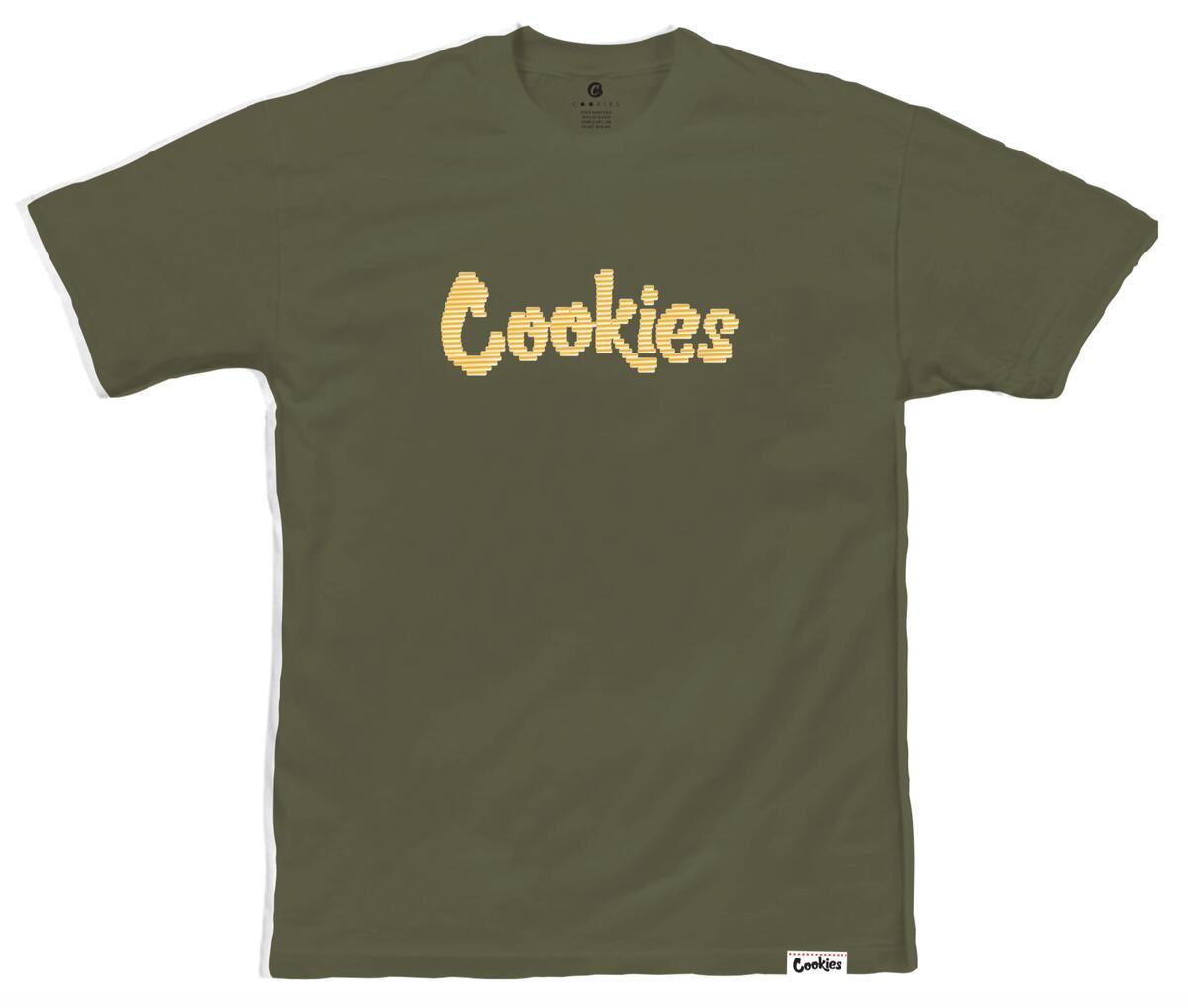 Cookies Prohibition T-shirt (1554T5330-OLV) - STNDRD ATHLETIC CO.