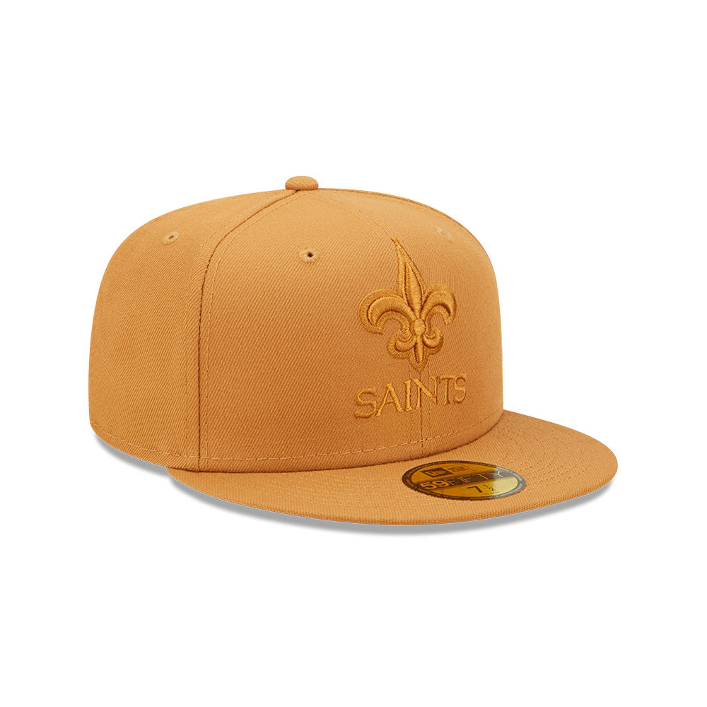 Los Angeles Dodgers Color Pack Tan 59FIFTY Fitted Hat, Brown - Size: 8, by New Era
