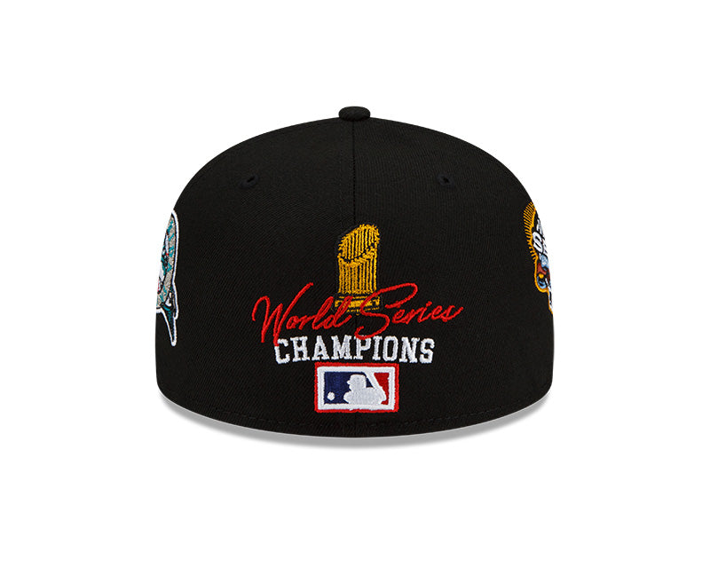 Chicago White Sox New Era 3x World Series Champions 59FIFTY Fitted Hat -  Black