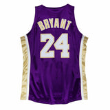 Mitchell &amp; Ness Authentic Hall of Fame #24 Kobe Bryant Los Angeles Lakers 1996-2016 Jersey - STNDRD ATHLETIC CO.