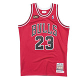 Mitchell &amp; Ness Authentic Michael Jordan Chicago Bulls Road Finals 1997-98 Jersey - STNDRD ATHLETIC CO.