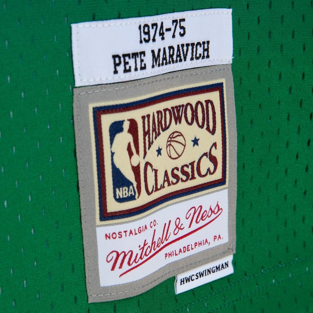 Swingman Jersey New Orleans Jazz Road 1974-75 Pete Maravich - Shop
