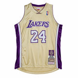 Mitchell & Ness Authentic Hall of Fame #24 Kobe Bryant Los Angeles Lakers 1996-2016 Jersey