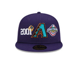 New Era Arizona Diamondbacks Count The Rings 59/50 Fitted Hat (60224562) - STNDRD ATHLETIC CO.