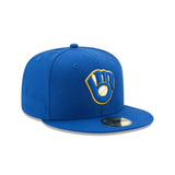 New Era Authentic Collection Milawuakee Brewers 59/50 Fitted Hat (70361064) - STNDRD ATHLETIC CO.