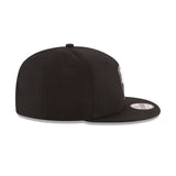 New Era Brooklyn Nets 9/50 Snapback Hat (703536760) Black/White - STNDRD ATHLETIC CO.