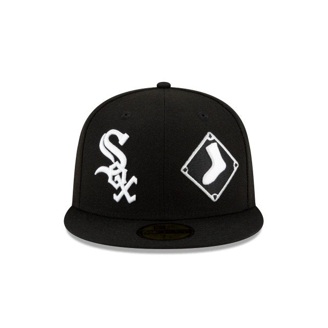 Chicago White Sox New Era Patch Pride 59FIFTY Fitted Hat - Black