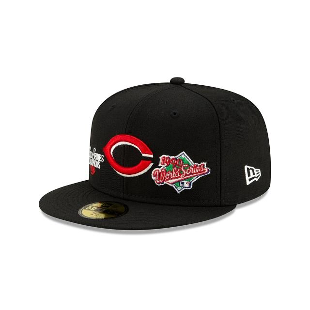 New Era Cincinnati Reds Red 5X World Series Champions 59FIFTY Fitted Hat