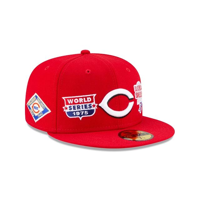 New Era Cincinnati Reds World Champions 59/50 Fitted Hat (60180944) - STNDRD ATHLETIC CO.