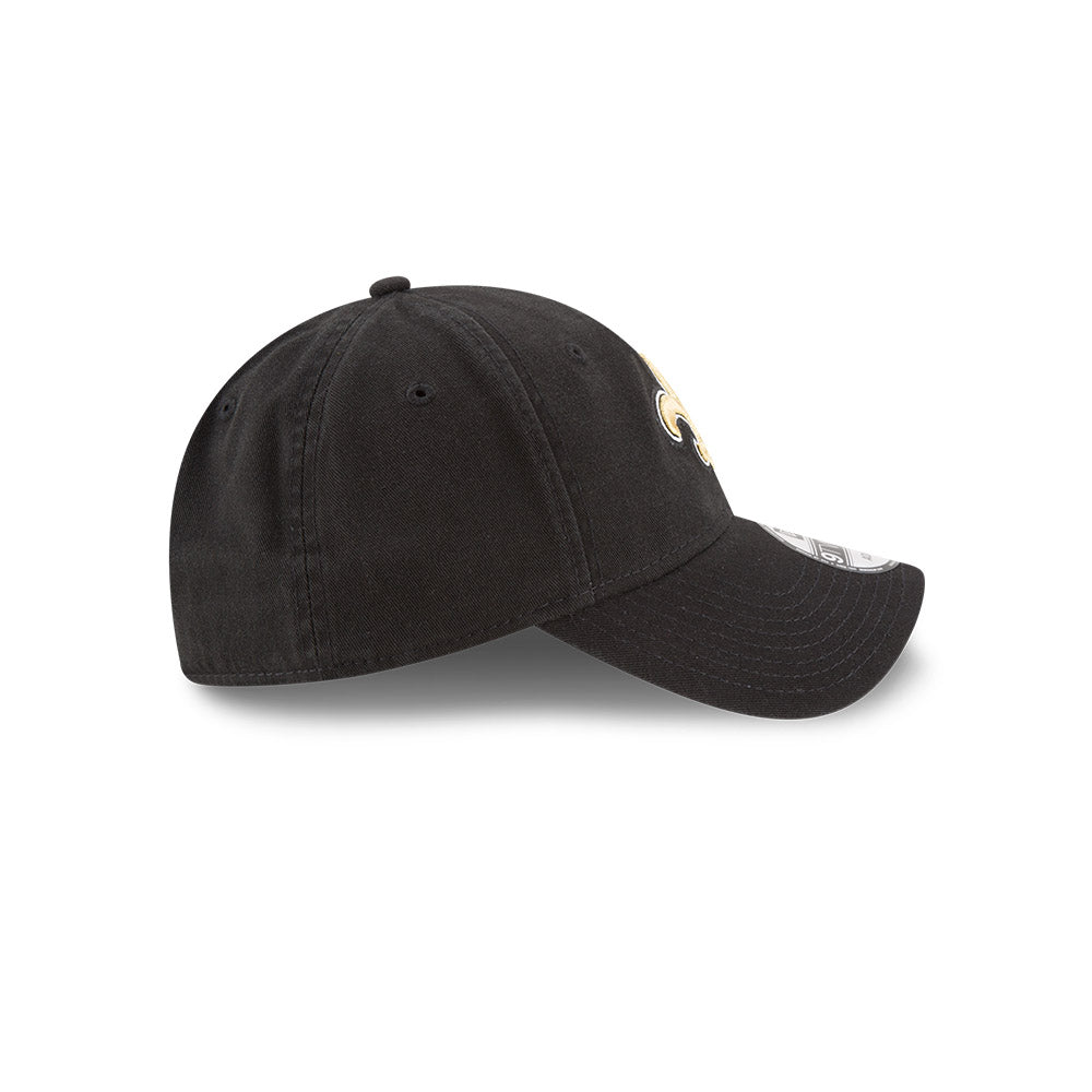 New Era Core Classic 9/20 New Orleans Saints Hat (11417788) - Black/Gold - STNDRD ATHLETIC CO.