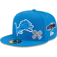 New Era Detroit Lions NFL Sideline 2022 59Fifty Fitted Hat, FITTED HATS, CAPS