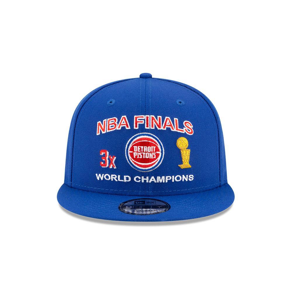 New Era Detroit Pistons NBA Finals Icon 9/50 Snapback Hat (60180968) - STNDRD ATHLETIC CO.