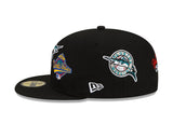 New Era 59FIFTY MLB Florida Marlins Count The Rings Fitted Hat 7 3/4