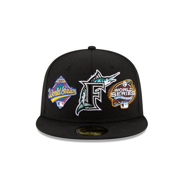 New Era Florida Marlins World Champs 59/50 Fitted Hat (60180949) - STNDRD ATHLETIC CO.