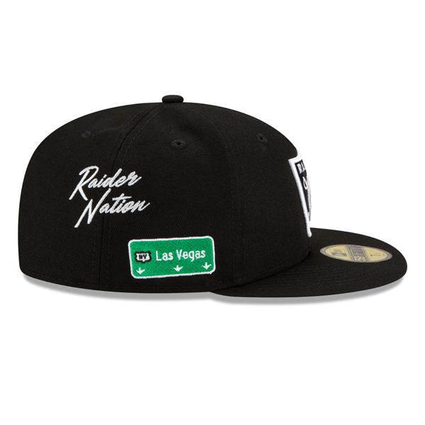 Lids Las Vegas Raiders New Era Stateview 59FIFTY Fitted Hat