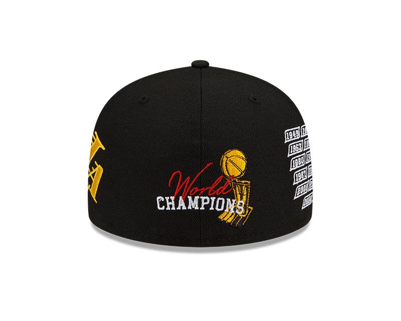 New Era Los Angeles Lakers Count The Rings 59/50 Fitted Hat (60224570) - STNDRD ATHLETIC CO.