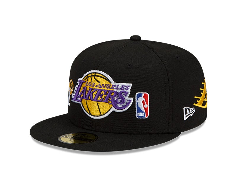 Men's New Era Purple/Gold Los Angeles Lakers Official Team Color