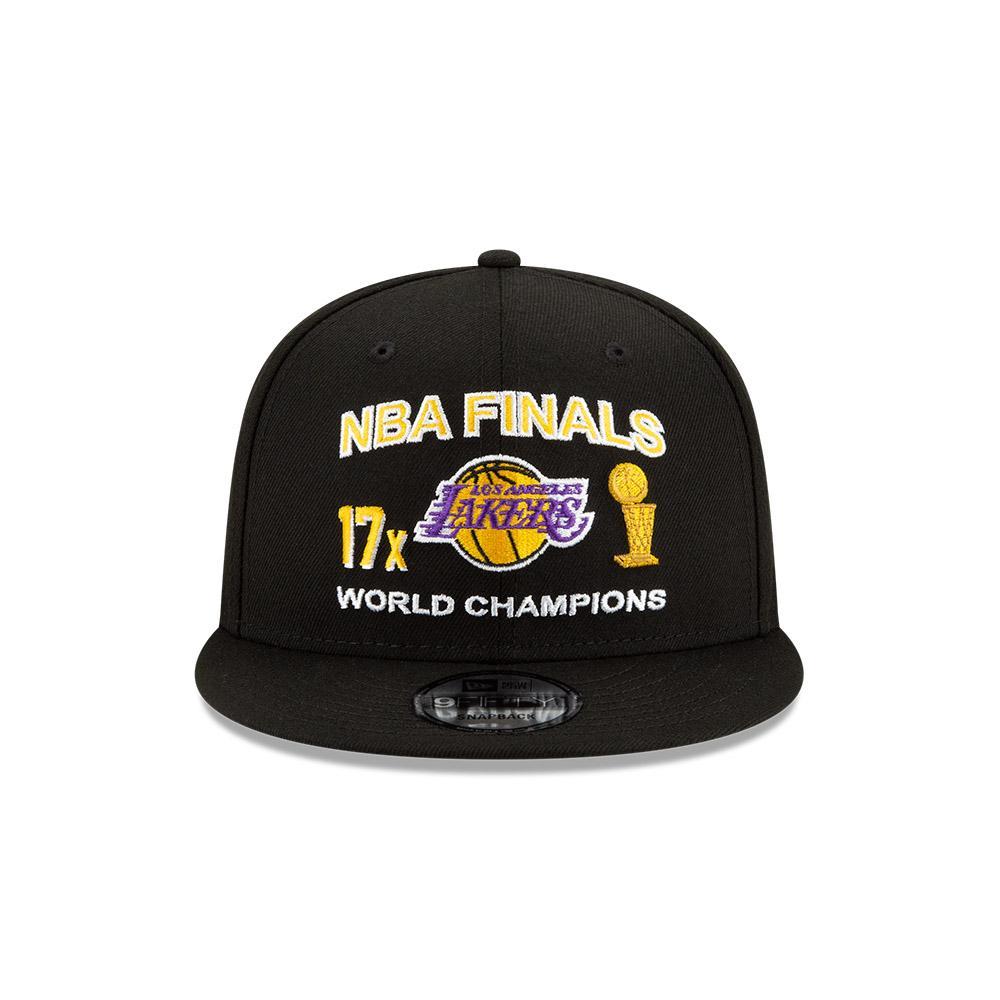 Official New Era Los Angeles Lakers NBA Champions White 9FIFTY Cap  B8499_331 B8499_331
